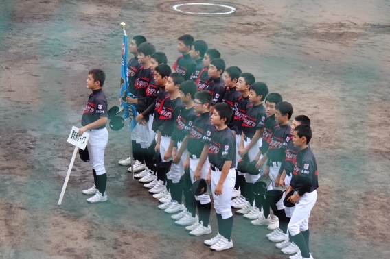 第1回　日本少年野球　山﨑武司旗争奪中学生ジュニア大会の模様